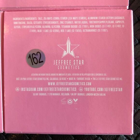 JEFFREE STAR COSMETICS - NWT - Bundle of Four Artistry Singles Eye Shadows - Picture 6 of 10